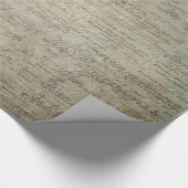  krant getekend cadeaupapier (Hoek)