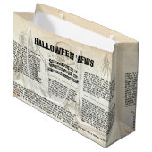  krant Halloween Groot Cadeauzakje (Voorkant Gekanteld)