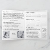 Krant Het is een meisje Baby Gender Onthulling Kaart (Binnen)