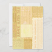  krant, huwelijksuitnodigingen kaart (Achterkant)