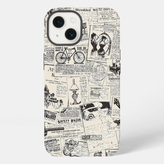  krant iPhone hoesje (Achterkant)
