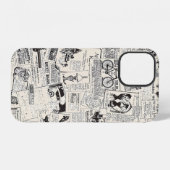 krant iPhone hoesje (Achterkant horizontaal)