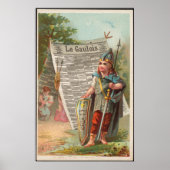  krant La Gaulois Renaissance Painting Newspaper Poster (Voorkant)