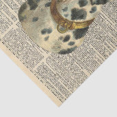 krant met bovenste hat dog-ontkoppeling tissuepapier (Detail)