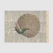  krant met fazant-ontkoppeling tissuepapier (Voorkant)