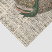  krant met fazant-ontkoppeling tissuepapier (Detail)