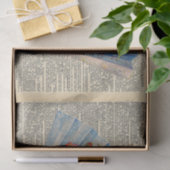 krant met Franse ontkoppeling van de Fan Tissuepapier (Geschenk)