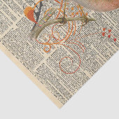  krant met ontkoppeling van vogels tissuepapier (Detail)