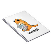 Krant Nieuws Salamander Grap  Notitieboek (Rechterzijde)