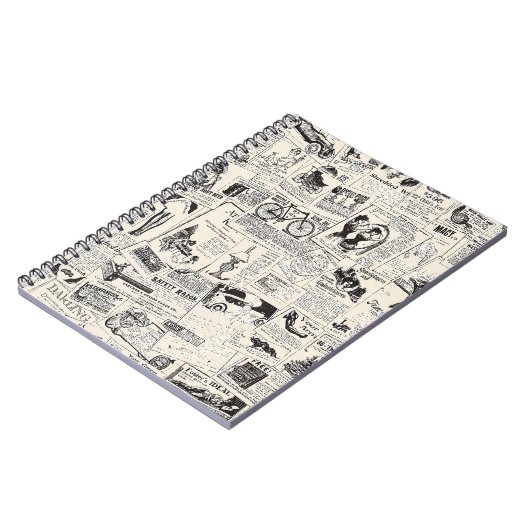  krant notitieboek (Linkerzijde)