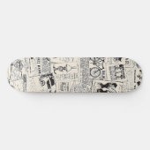 krant persoonlijk skateboard (Horizontaal)