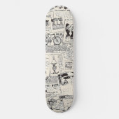 krant persoonlijk skateboard (Voorkant)