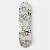 krant persoonlijk skateboard (Voorkant)