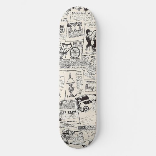 krant persoonlijk skateboard (Voorkant)
