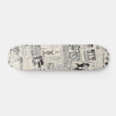 krant persoonlijk skateboard (Horizontaal)