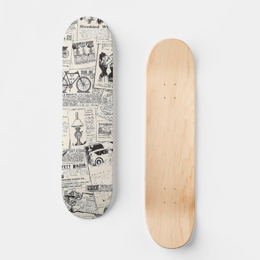krant persoonlijk skateboard (Voorkant)