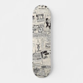 krant persoonlijk skateboard (Voorkant)