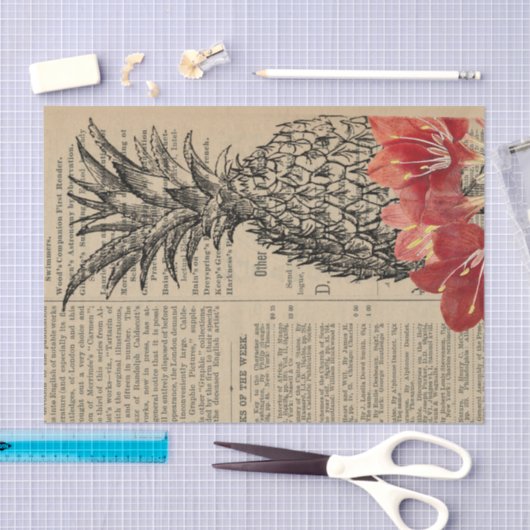  krant Pineapple Tissuepapier (Craft)
