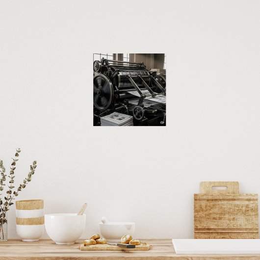  krant poster (Keuken)