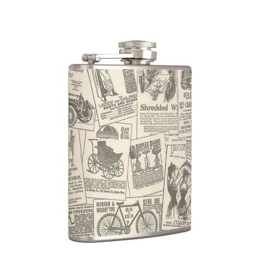  krant Retro Gifts  Heupfles (Rechts)