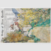  krant Rustic Texture Decoupage Tissuepapier (Voorkant)