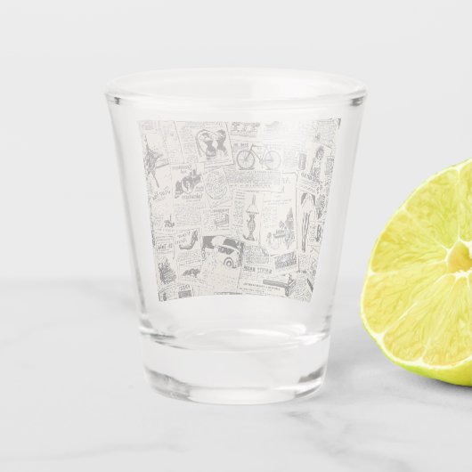 krant shot glas (Achterkant)