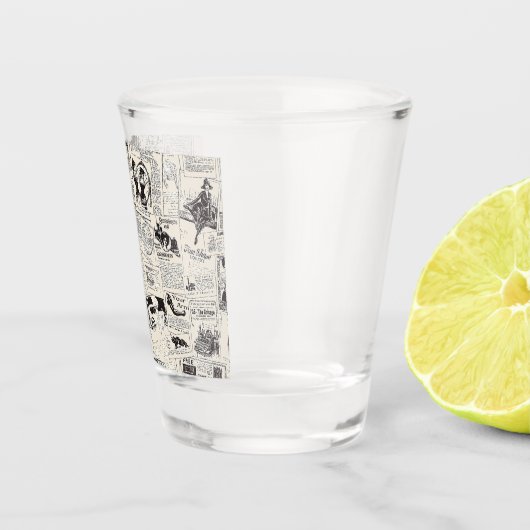 krant shot glas (Rechts)