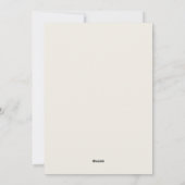  krant Sjabloon Flat Holiday Kaart (Achterkant)