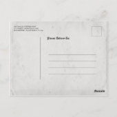 Krant Sla het Briefkaart van de Datumfoto op (Achterkant)