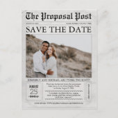 Krant Sla het Briefkaart van de Datumfoto op (Voorkant)