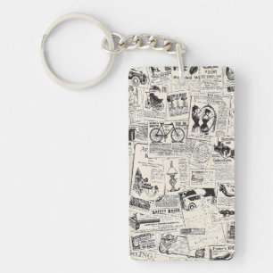 krant sleutelhanger