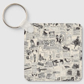 krant sleutelhanger (Voorkant)