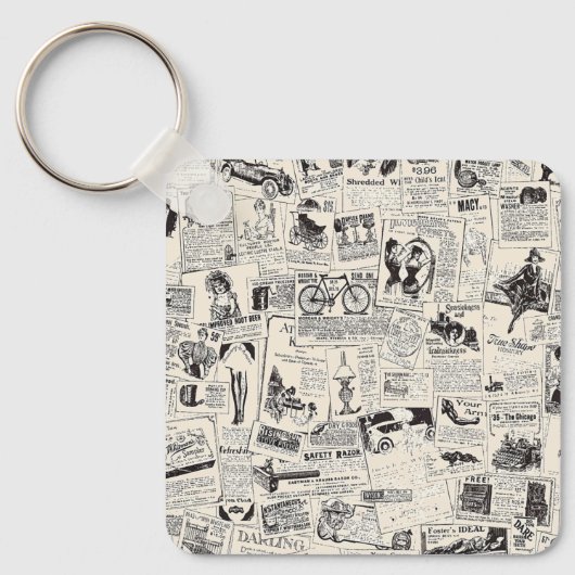 krant sleutelhanger (Voorkant)