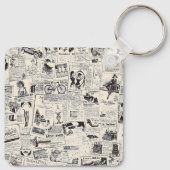 krant sleutelhanger (Achterkant)