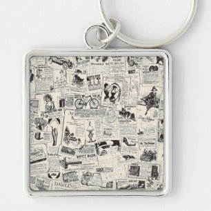 krant sleutelhanger
