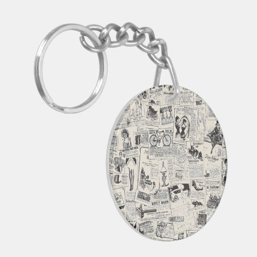  krant sleutelhanger (Voorkant Links)