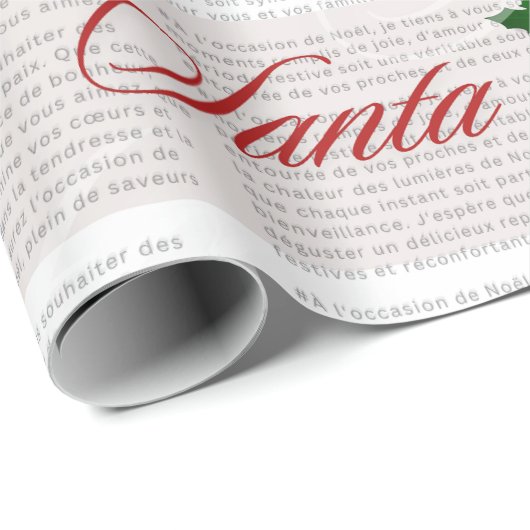 krant stijl kerstfeest evenement cadeaupapier (Rol Hoek)