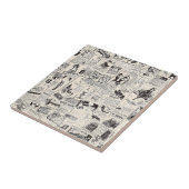  krant tegeltje (Zijkant)