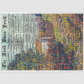  krant Texture Rustic Decoupage Tissuepapier (Voorkant)