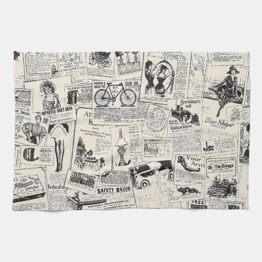 krant theedoek (Horizontaal)