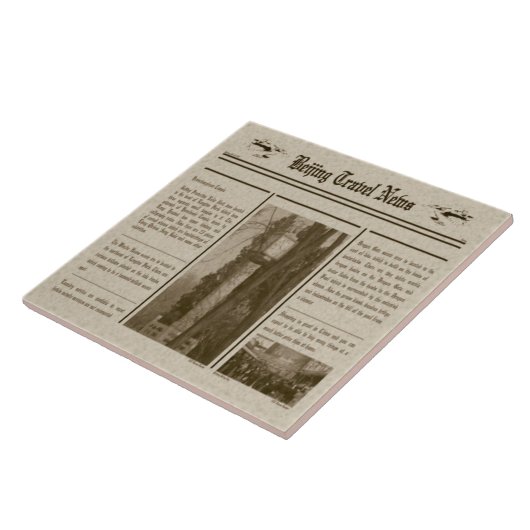 Krant Tile Tegeltje (Zijkant)