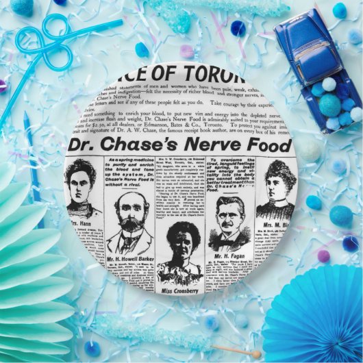  krant Toronto Papieren Bordje (Feest)