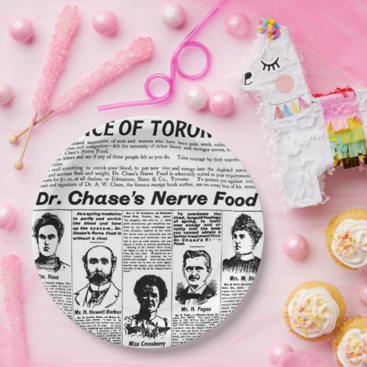 krant Toronto Papieren Bordje (Feest)