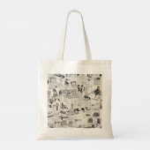  krant tote bag (Achterkant)