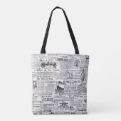 Krant Tote Bag (Achterkant)