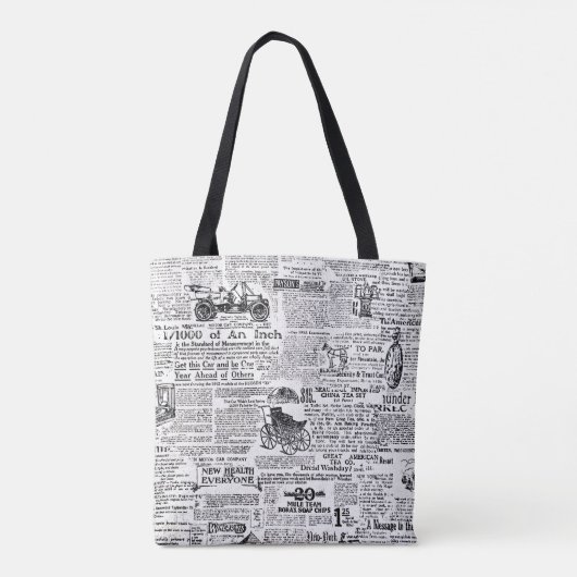 Krant Tote Bag (Achterkant)