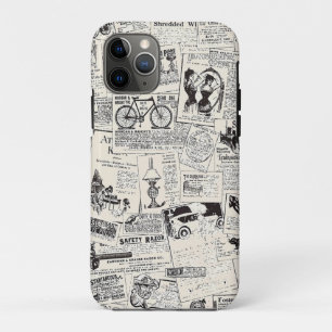 Krant uit het verleden Case-Mate iPhone case