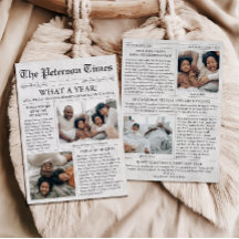 Krant Unieke Kerstmis Fotocollage