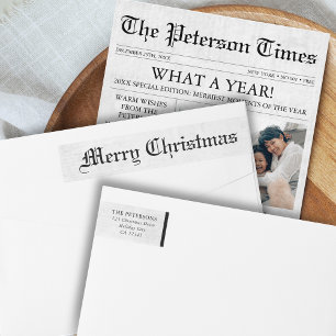 Krant Unieke Zwart-wit Kerstmis