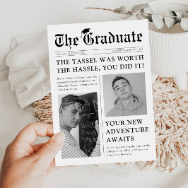 Krant van Oude Stijl Eindexamen Aankondiging